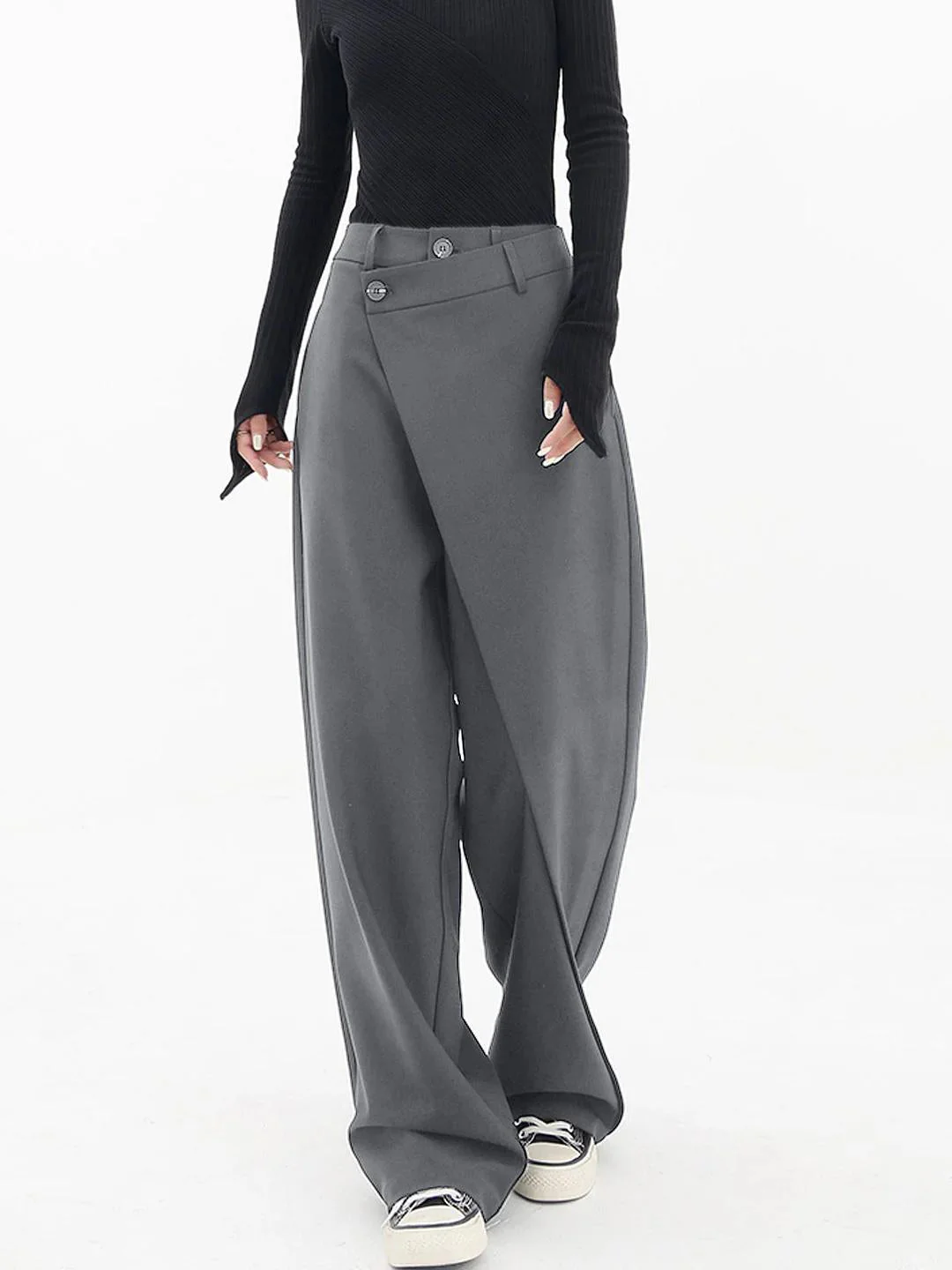 Ariana® | Asymmetrical Baggy Pants - Image 7