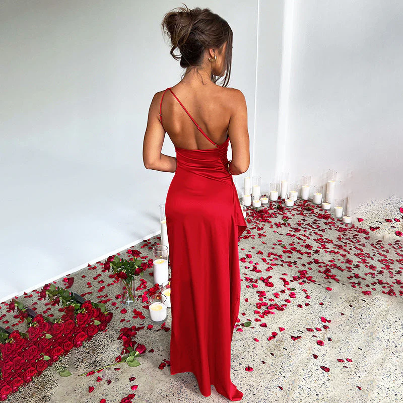 Ariana® | Elegant Satin-Maxi Dress - Image 17