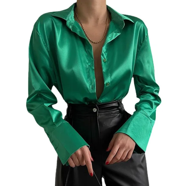 Arianell® | Vintage Blouse With Silk Collar - Image 9