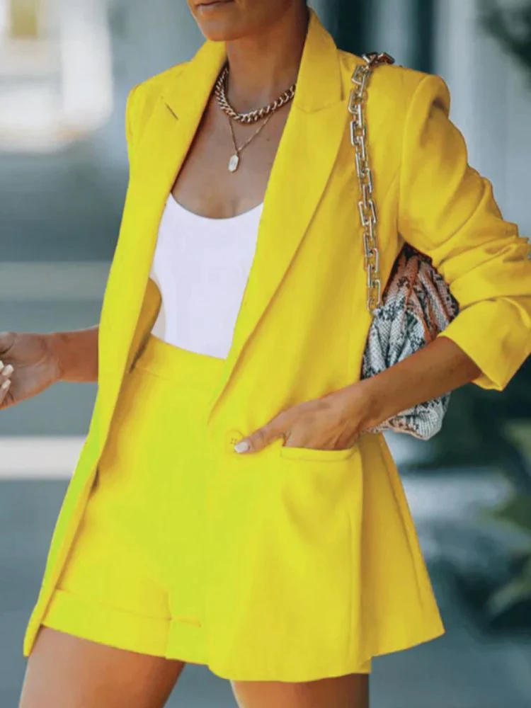 Arilda® | Women'S Blazer And Shorts Set - Image 4