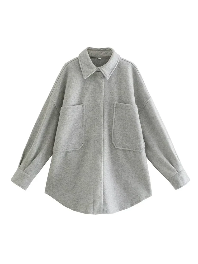 Armantine® | Casual Long-Sleeved Blouse With Pockets - Image 9