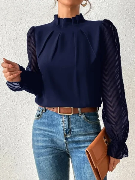 Arpina® | Elegant Top With Ruffle Sleeves - Image 9