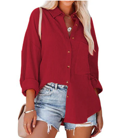 Artemisa® | Elegant Asymmetrical Blouse - Image 2