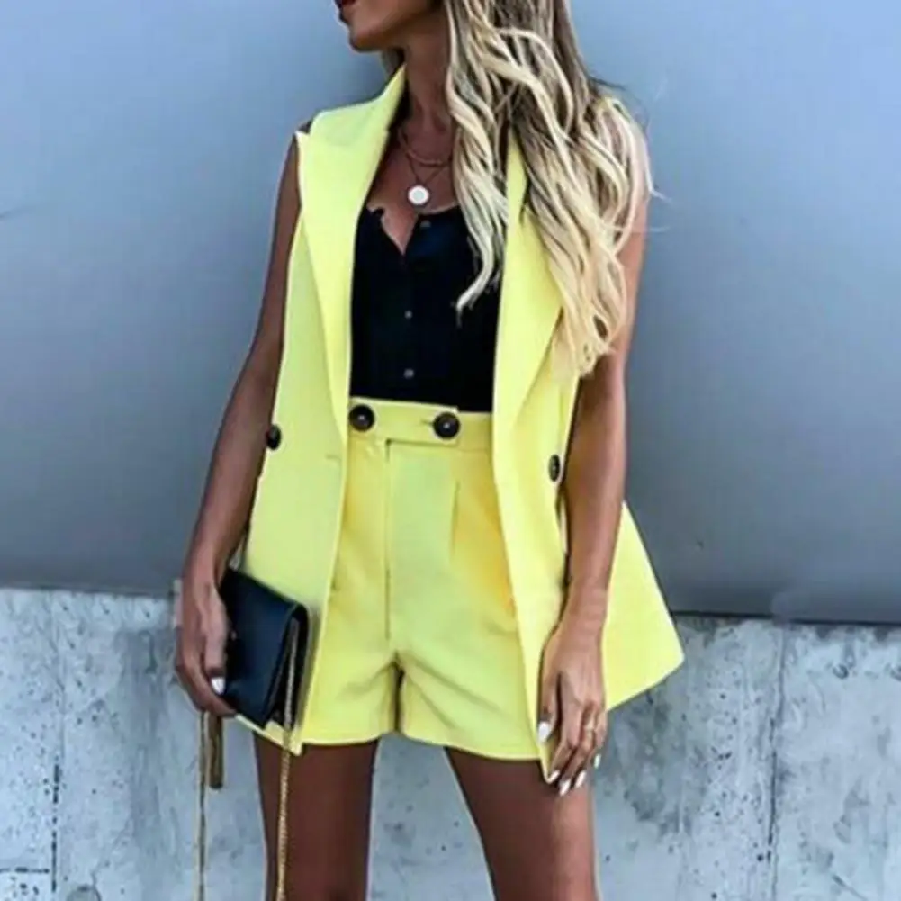 Asela® | Elegant Streetwear-Set Blazer+Shorts - Image 2