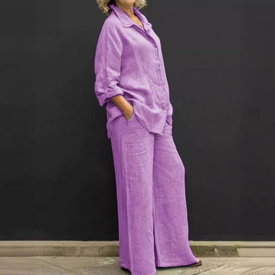 Asia® | Women'S Cotton And Linen Suit - Image 5