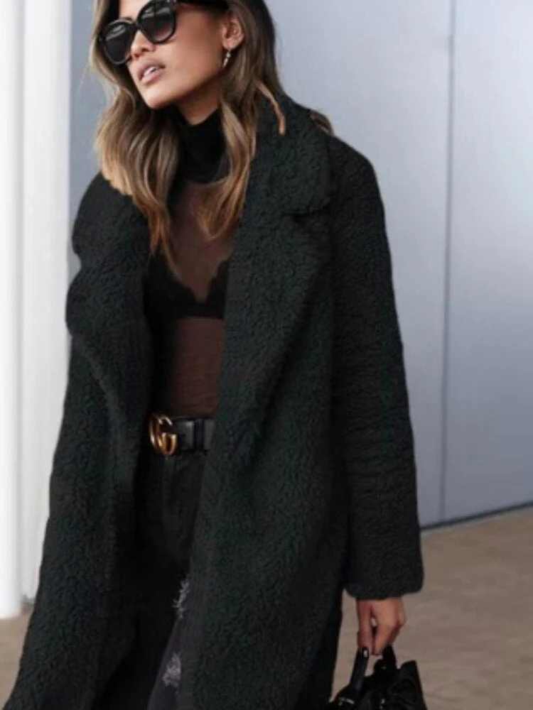 Augusta | Elegant teddy coat for women - Image 2