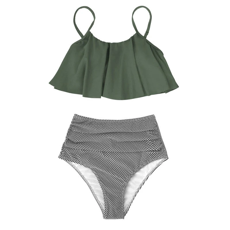 Auristela® | Colorful Bikini With Ruffles - Image 4