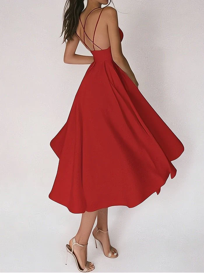 Aurora® | Elegant V-Neck Dress - Image 6