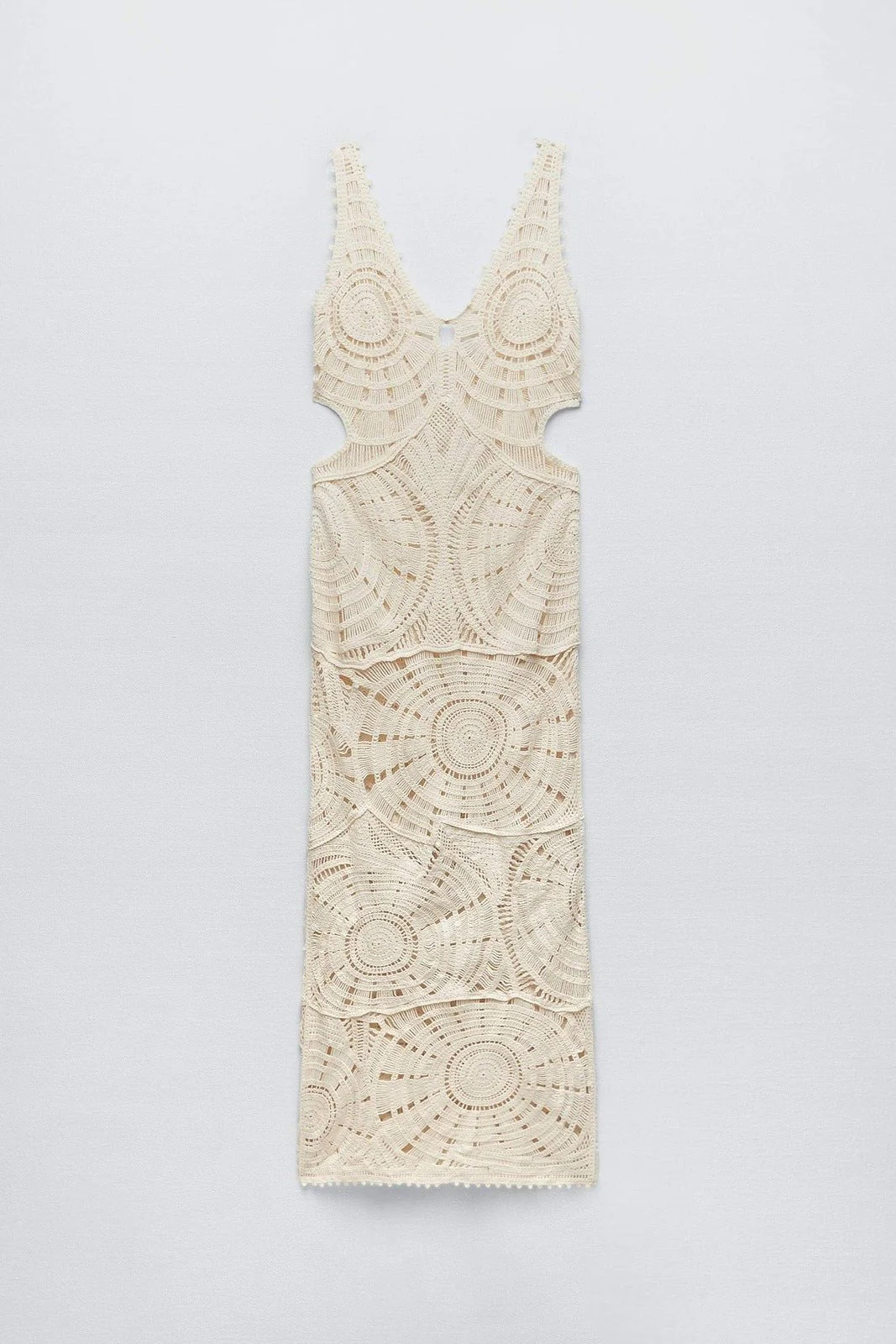 Aurora® | Maxi Dress Made Of Crochet Cut-Outs - Image 7