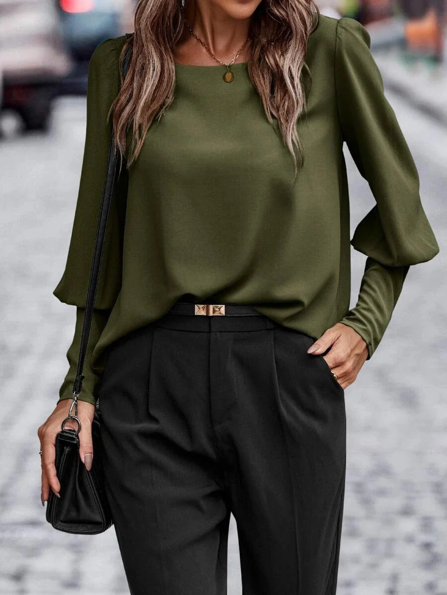 Ausencia® | Blouse With Puff Sleeves - Image 3