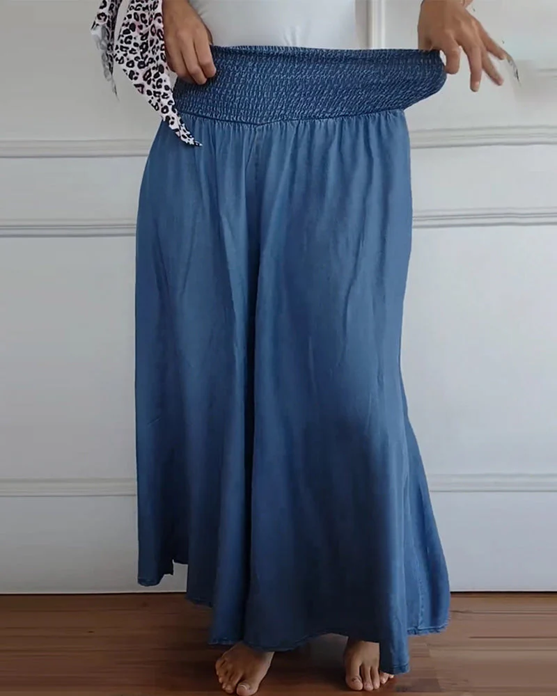 Balbina® | Wide Trousers With Elastic Waistband - Image 2