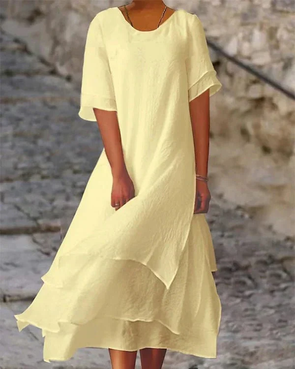 Bárbara® | Lightweight Summer Dress Made Of Cotton For An Elegant Appearance - Image 4