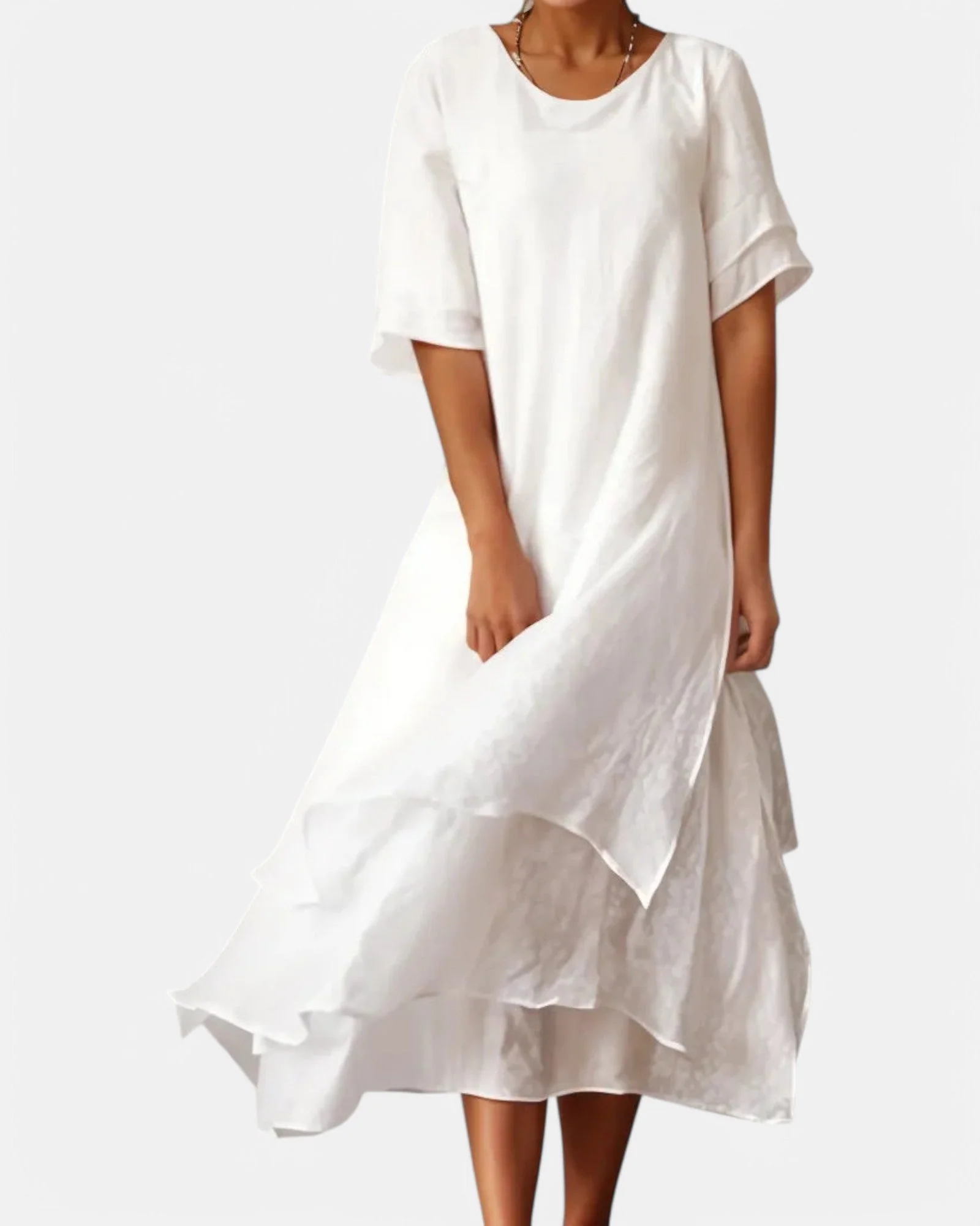 Bárbara® | Lightweight Summer Dress Made Of Cotton For An Elegant Appearance - Image 6