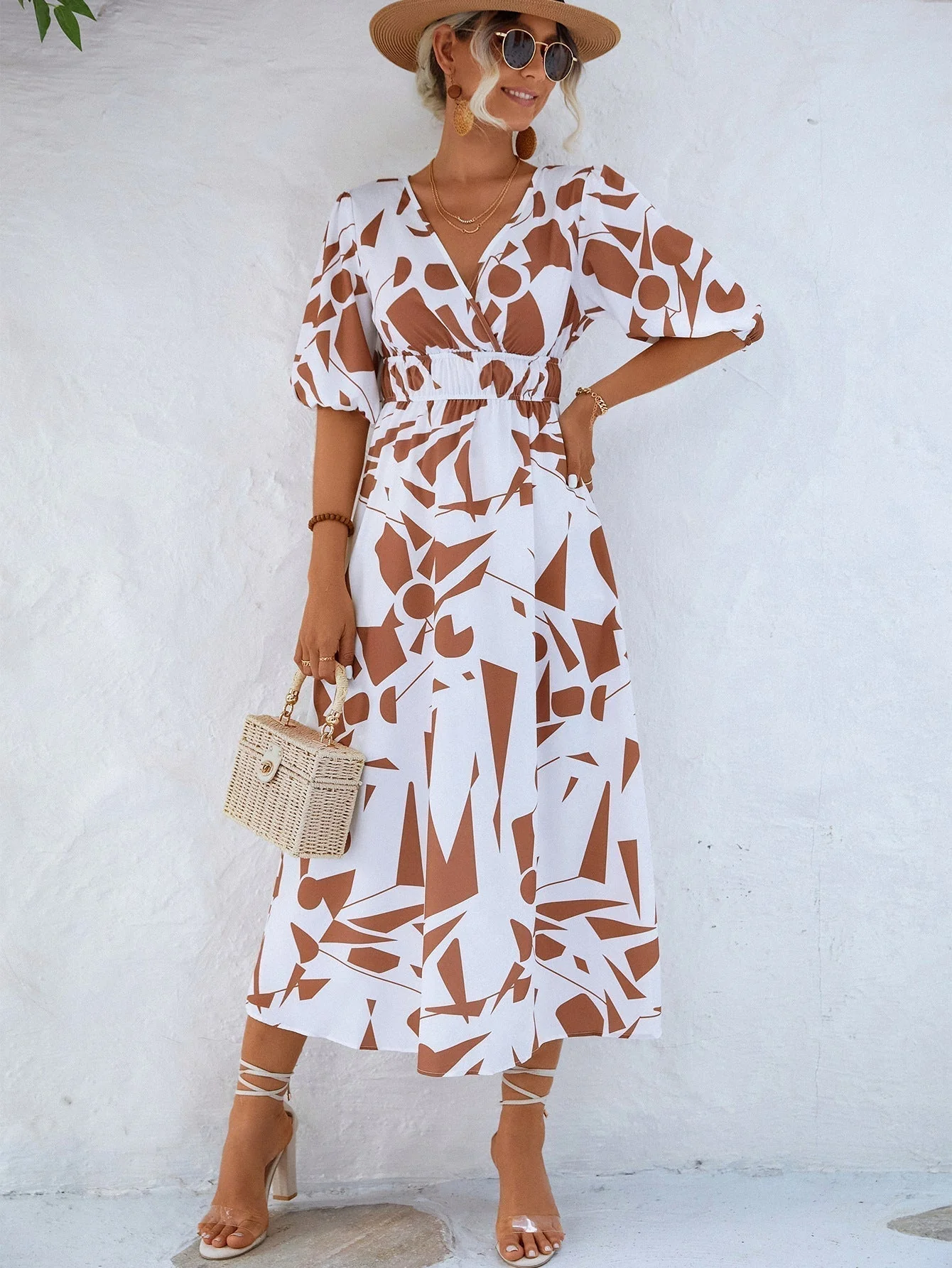 Bárbara® | Stylish Midi Summer Dress - Image 3