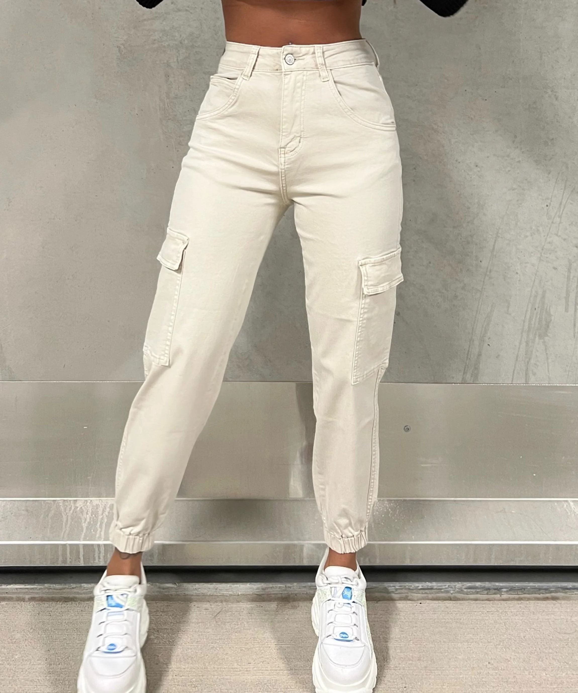 Bathsheba® | Cargojeans Beige - Image 2