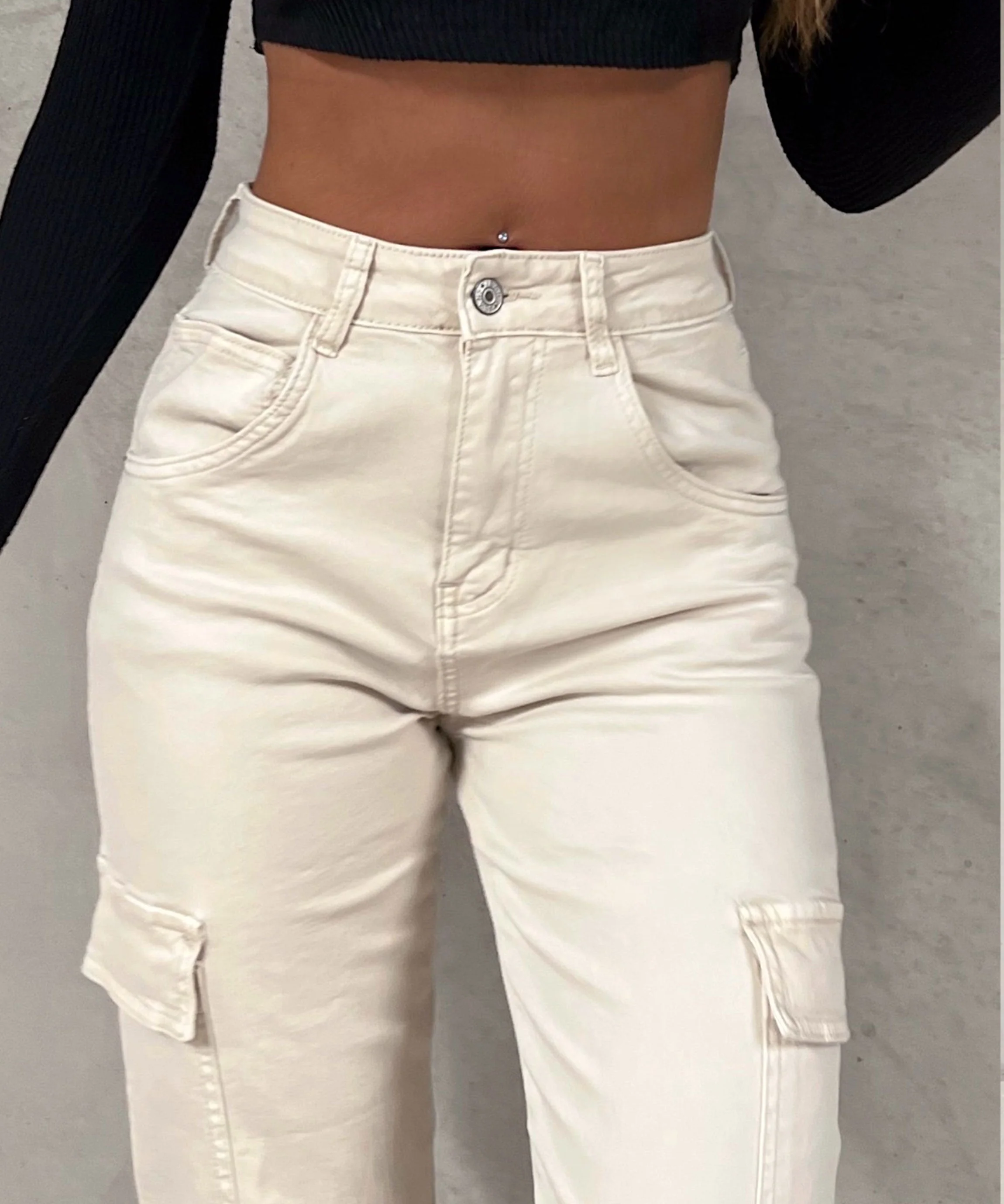 Bathsheba® | Cargojeans Beige - Image 3