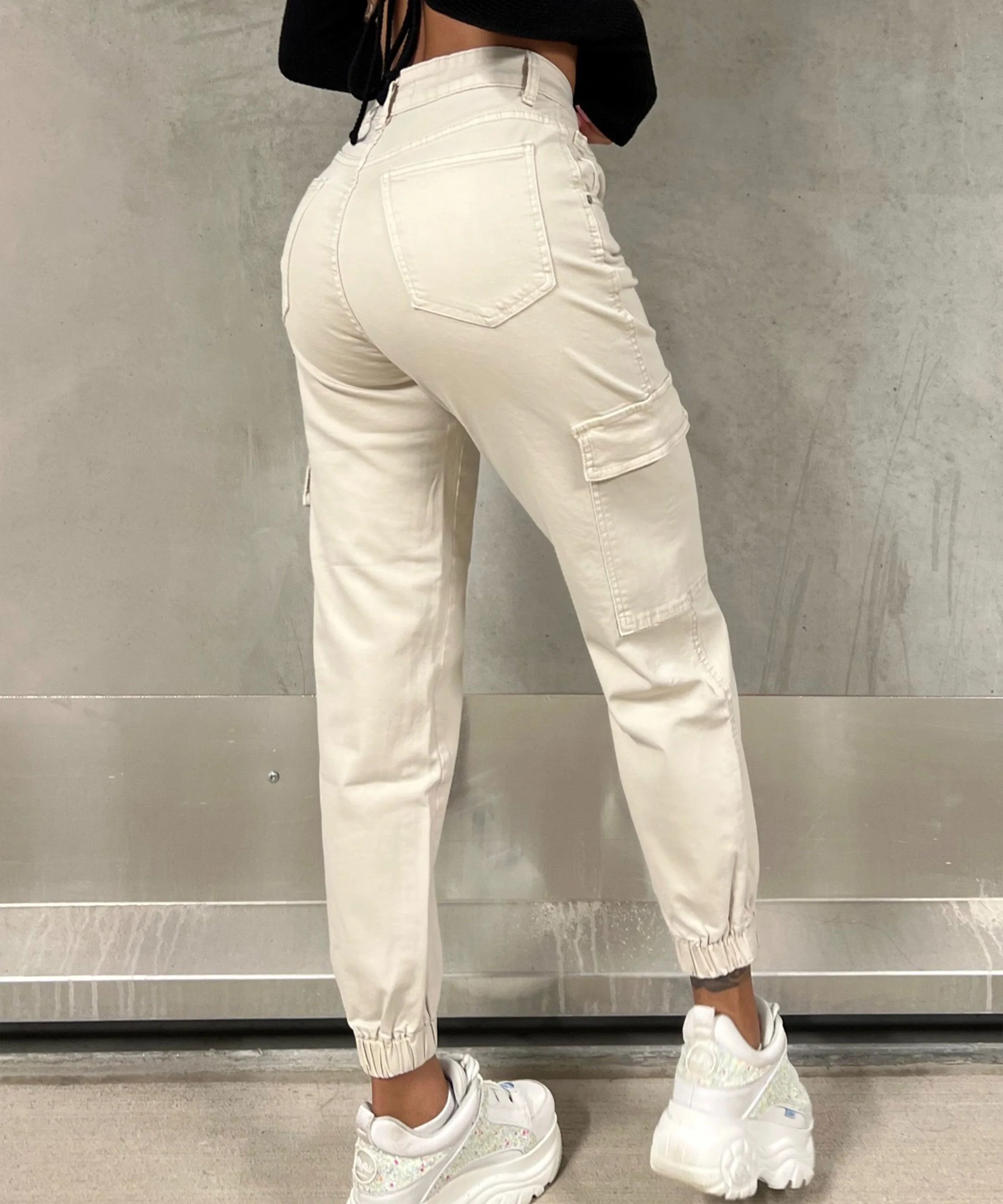 Bathsheba® | Cargojeans Beige - Image 4