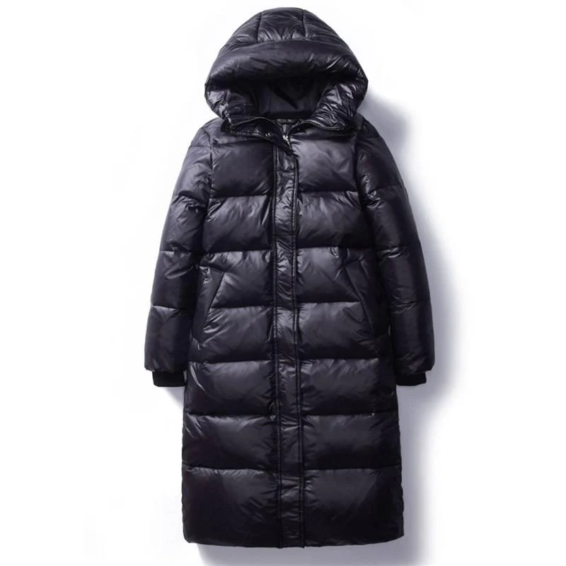 Beatriz | Long, lightweight, waterproof down coat for women - Image 5