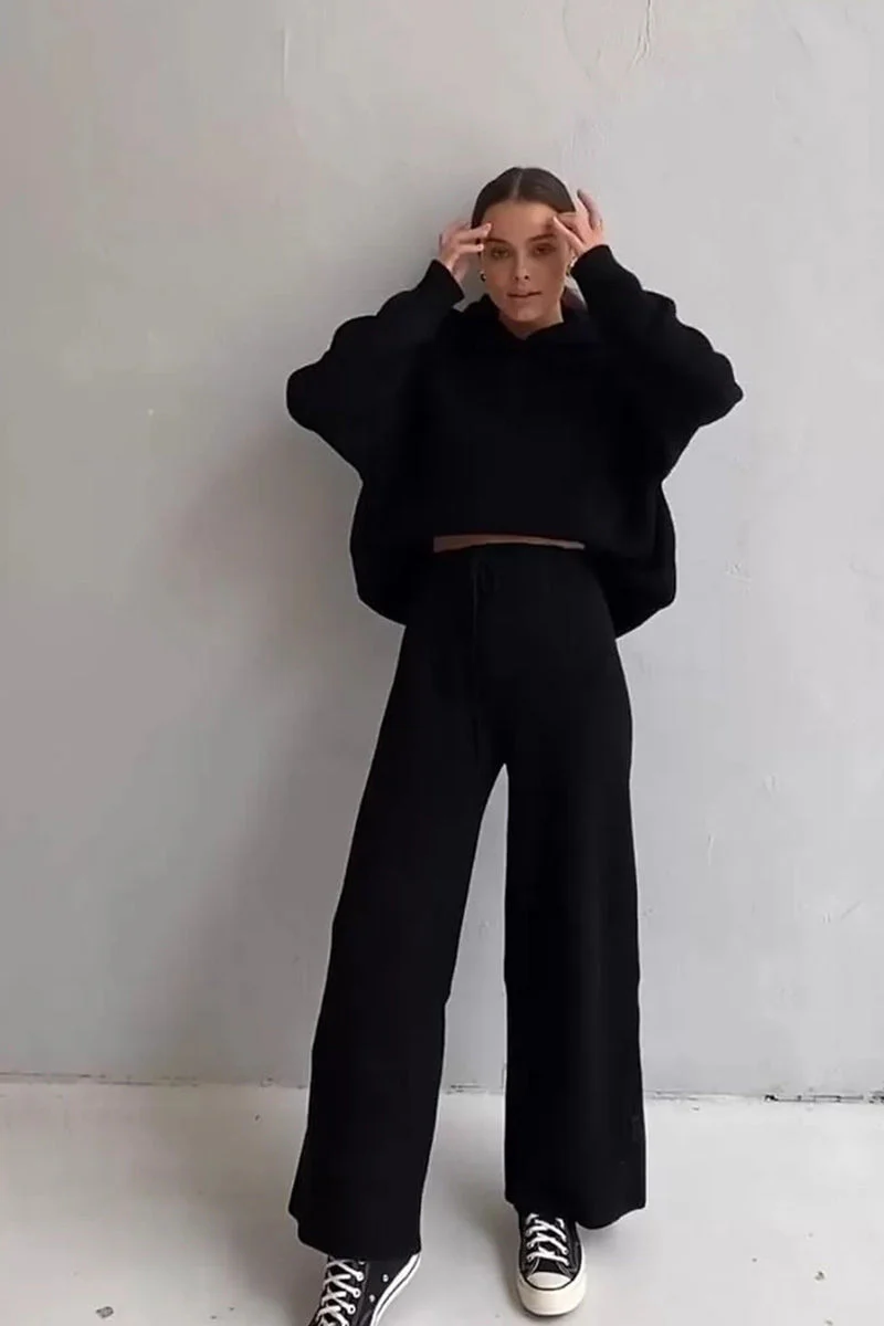 Beatriz | Two-piece plain hoodie - Image 10