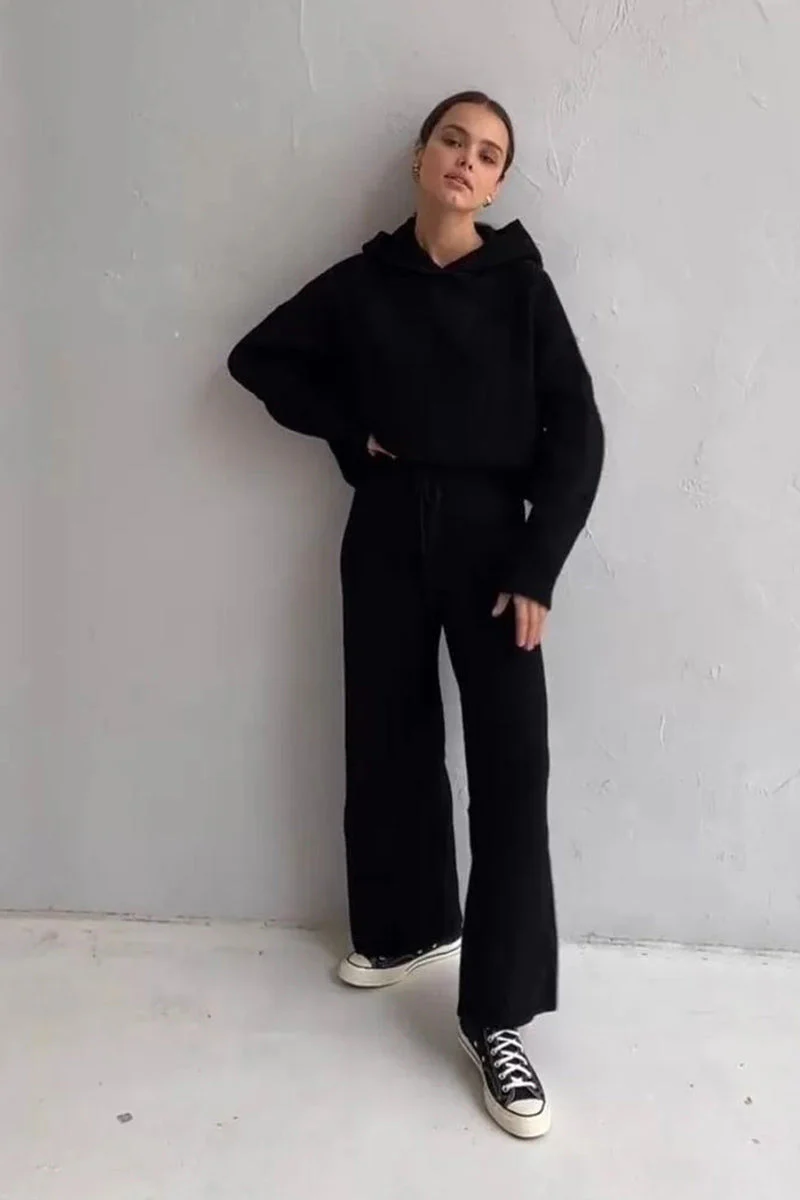 Beatriz | Two-piece plain hoodie - Image 9