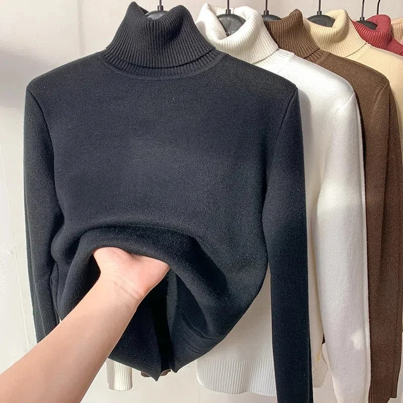 Begoña | Elegant sweater with a high collar - Image 6