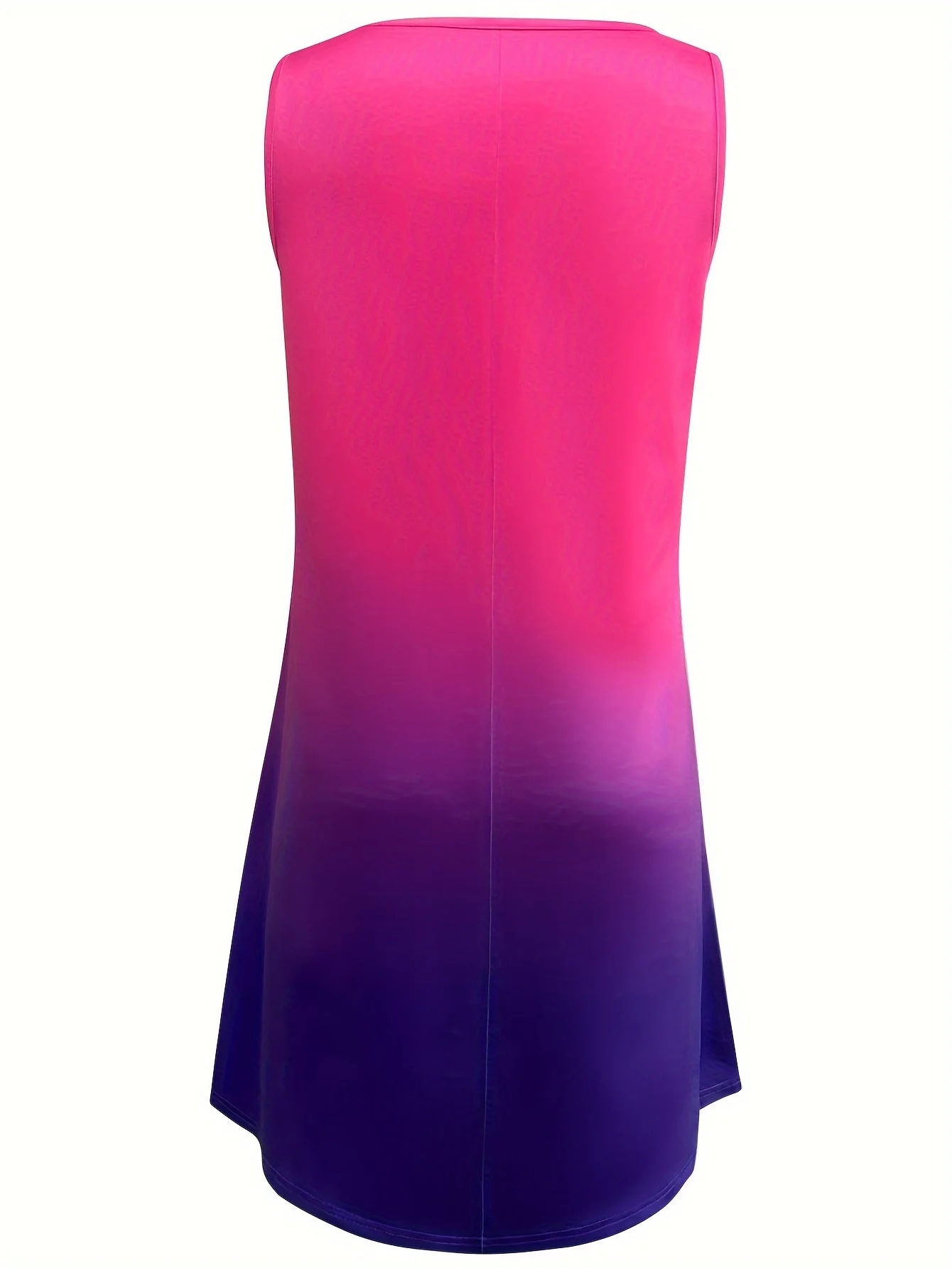 Begoña® | Stylish Gradient Dress With V-Neck - Image 6