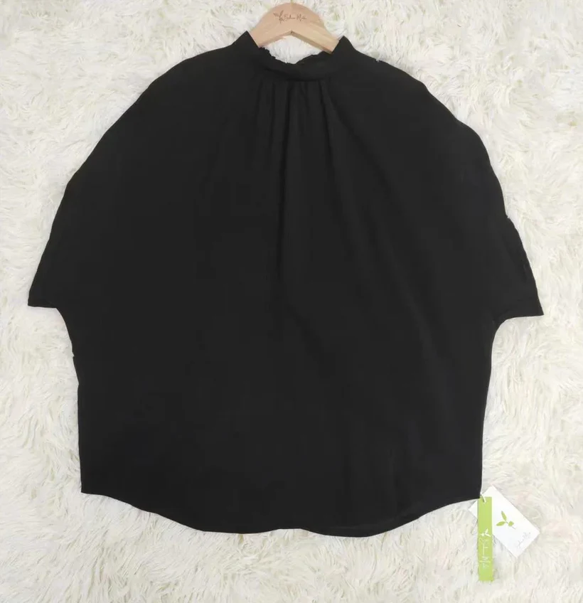 Belén® | Black Timeless Short Sleeve Top - Image 8