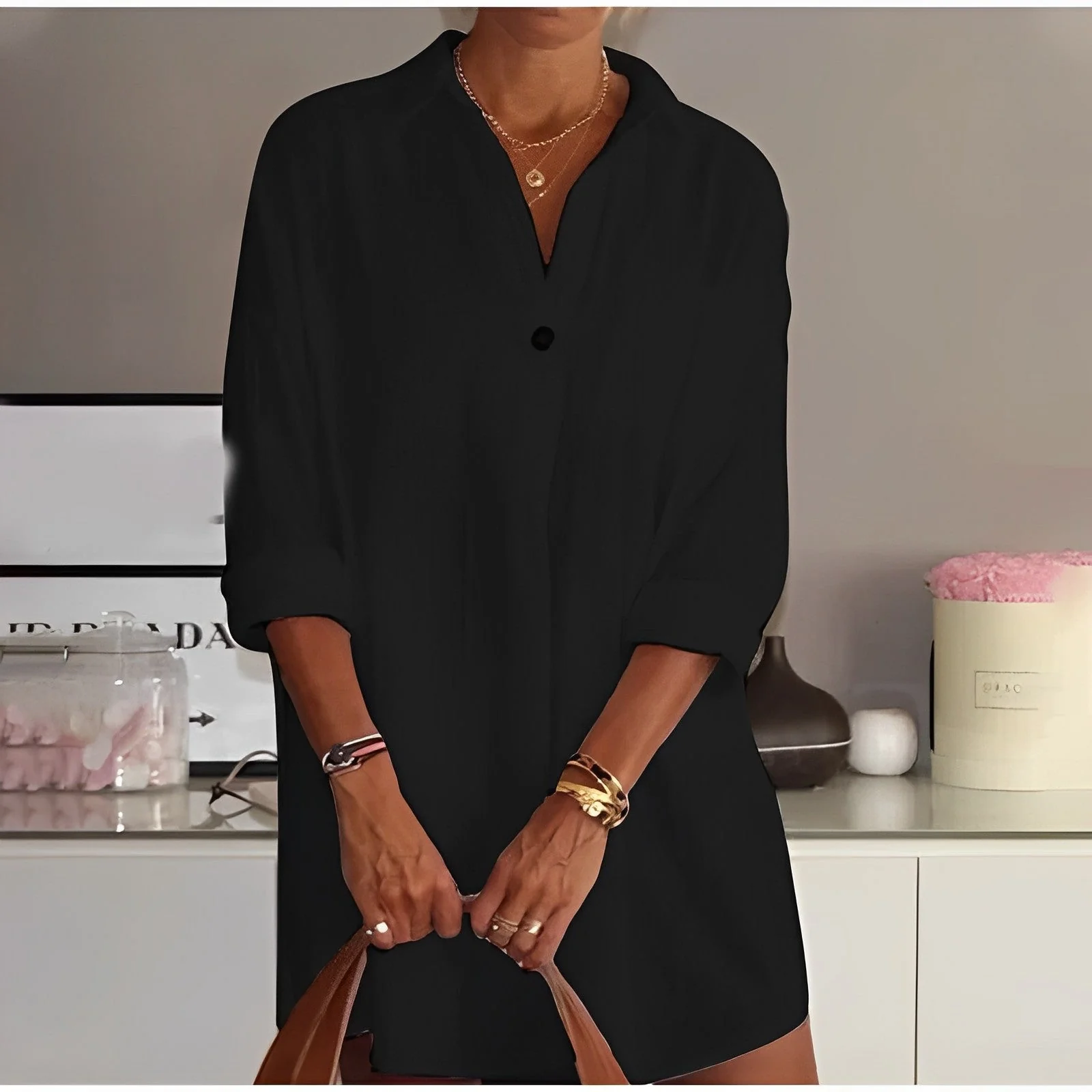 Belén® | Half Sleeve Loose Shirt - Image 2