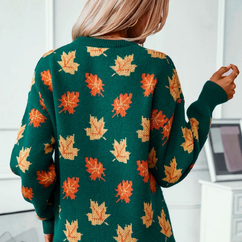 Belén | Cozy autumn knitted sweater. - Image 2