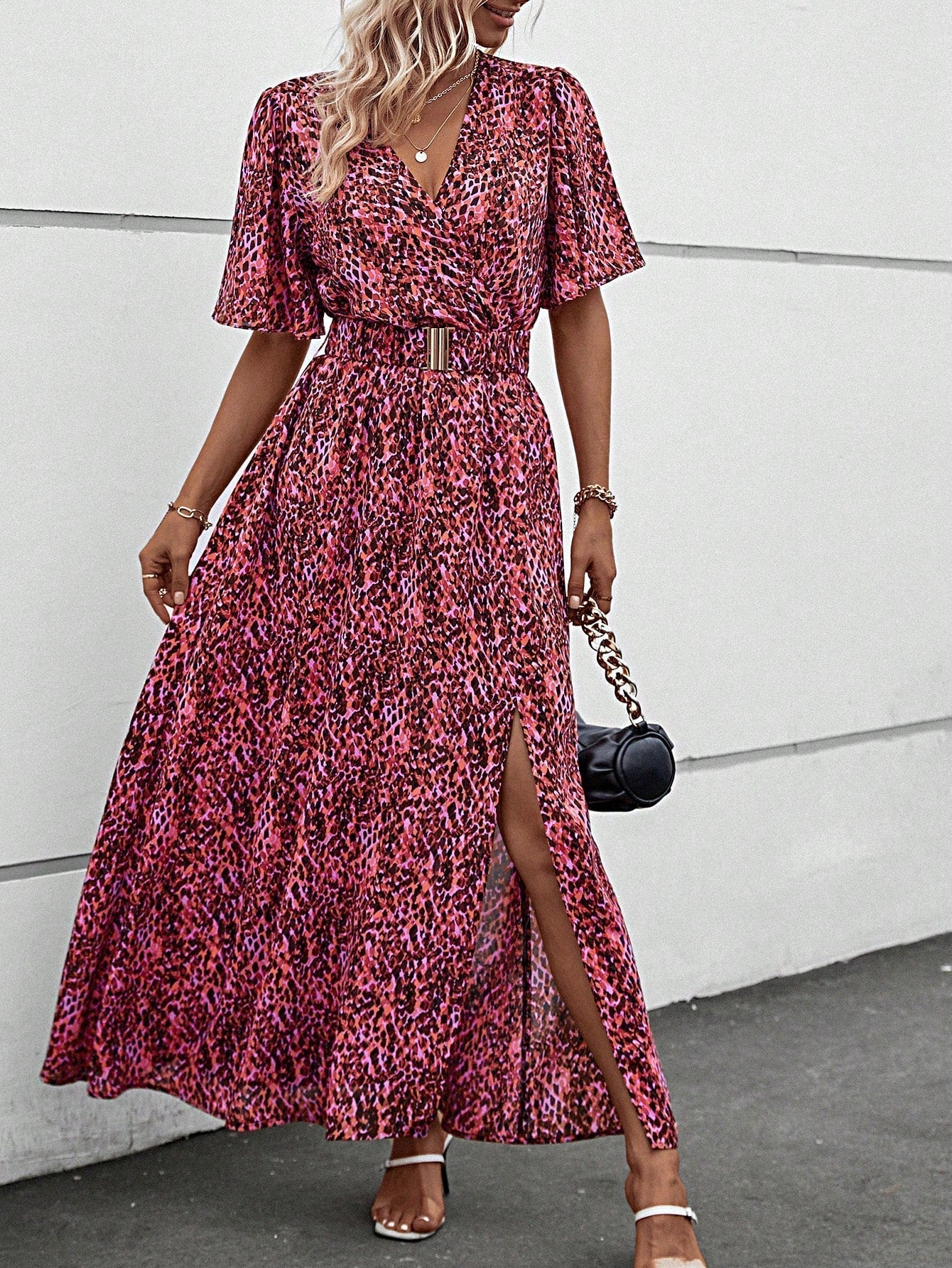 Belinda® | Maxi Dress Elegant Butterfly Style - Image 3