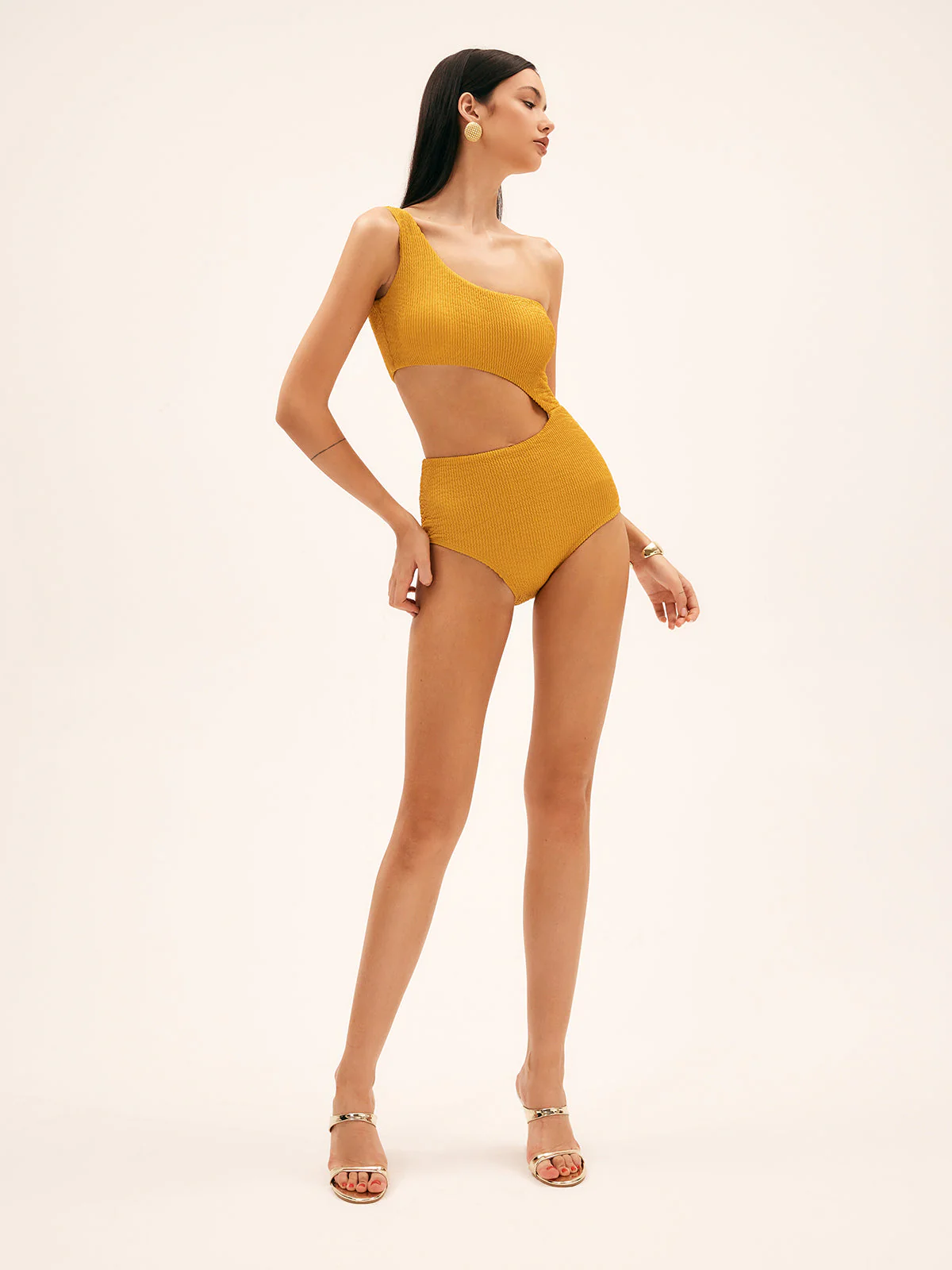 Belinda® | Sunflower Cutout Swimsuit - Image 3