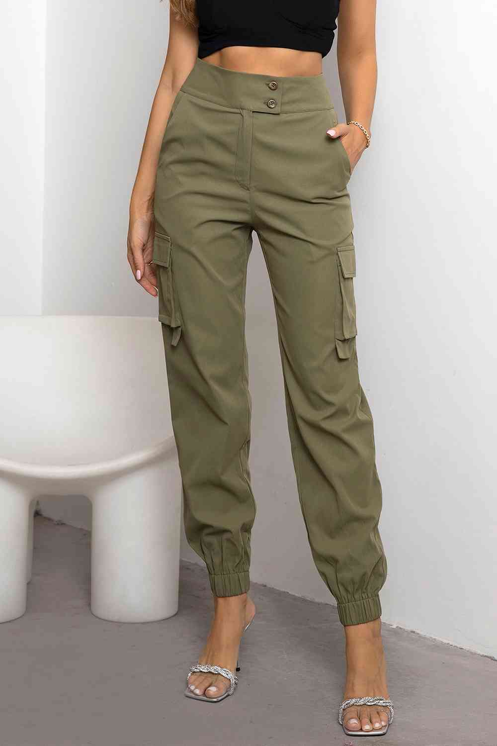 Bellanca® | High-Waisted Cargo Pants - Image 10