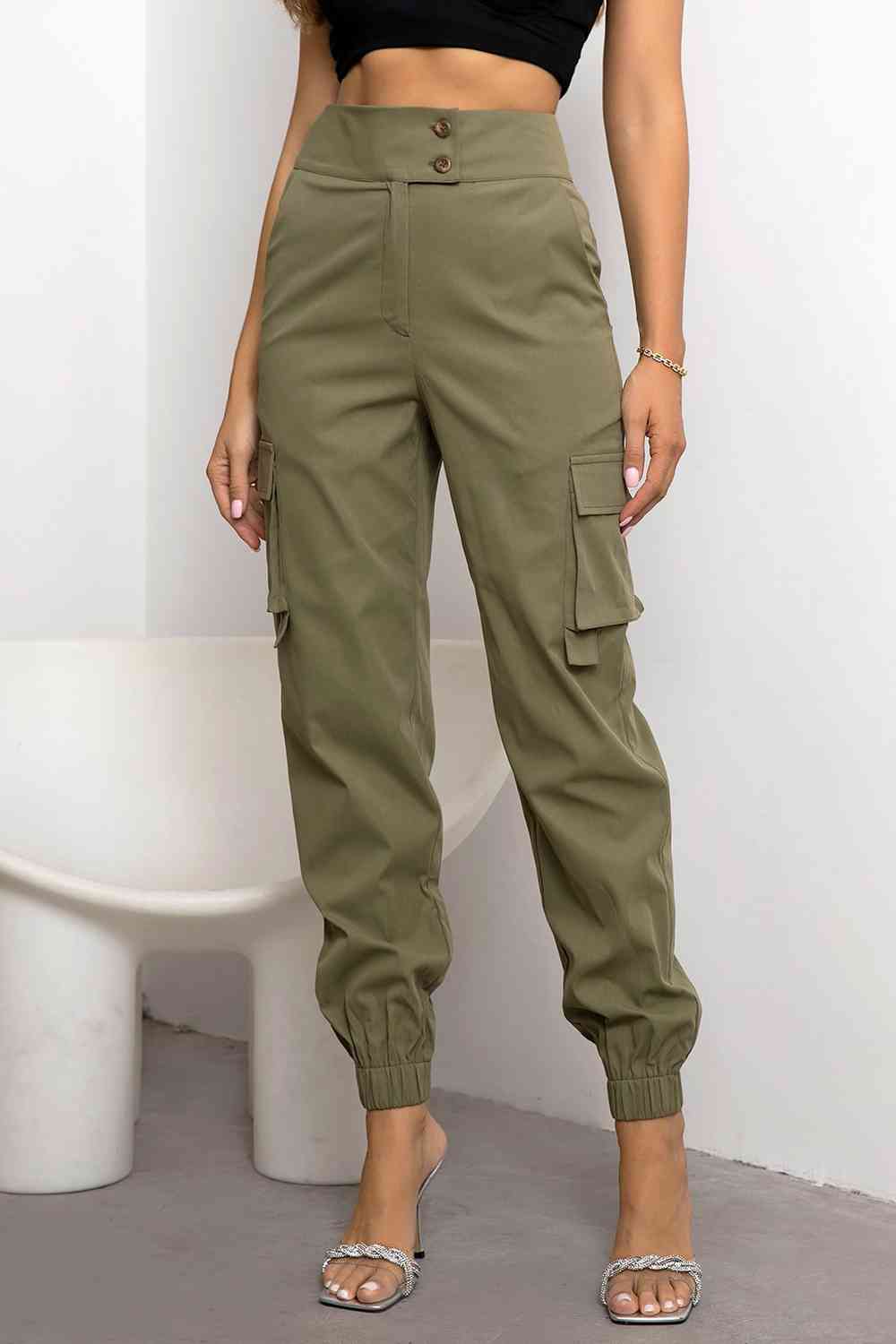Bellanca® | High-Waisted Cargo Pants - Image 3