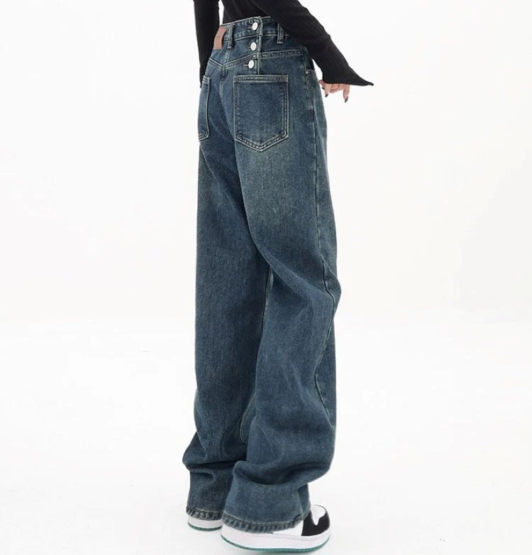 Beloved® | Women's straight fit loose casual jeans - Image 3
