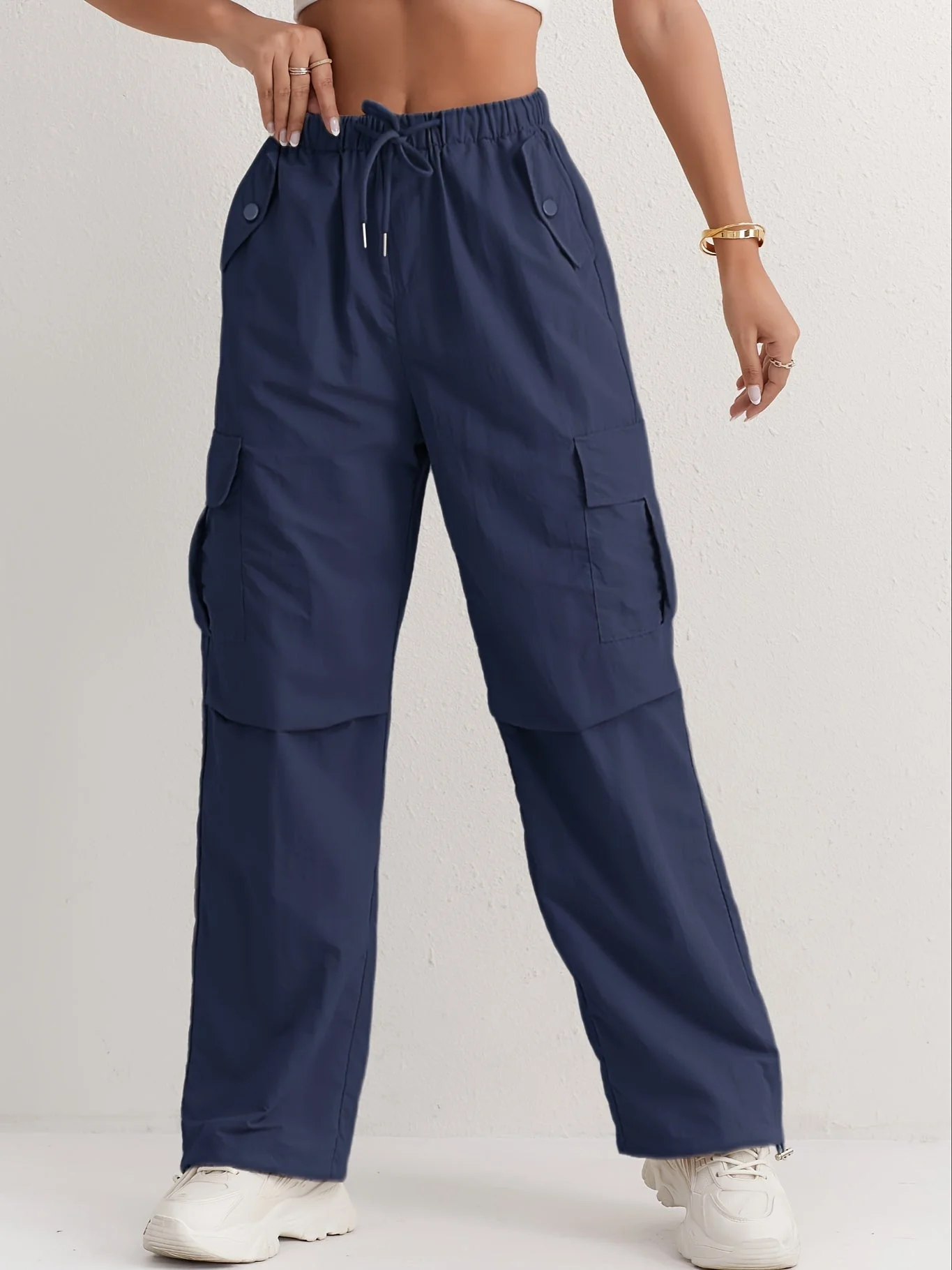 Berenice® | Stylish And Comfortable Pink Cargo Pants For Women - Image 6