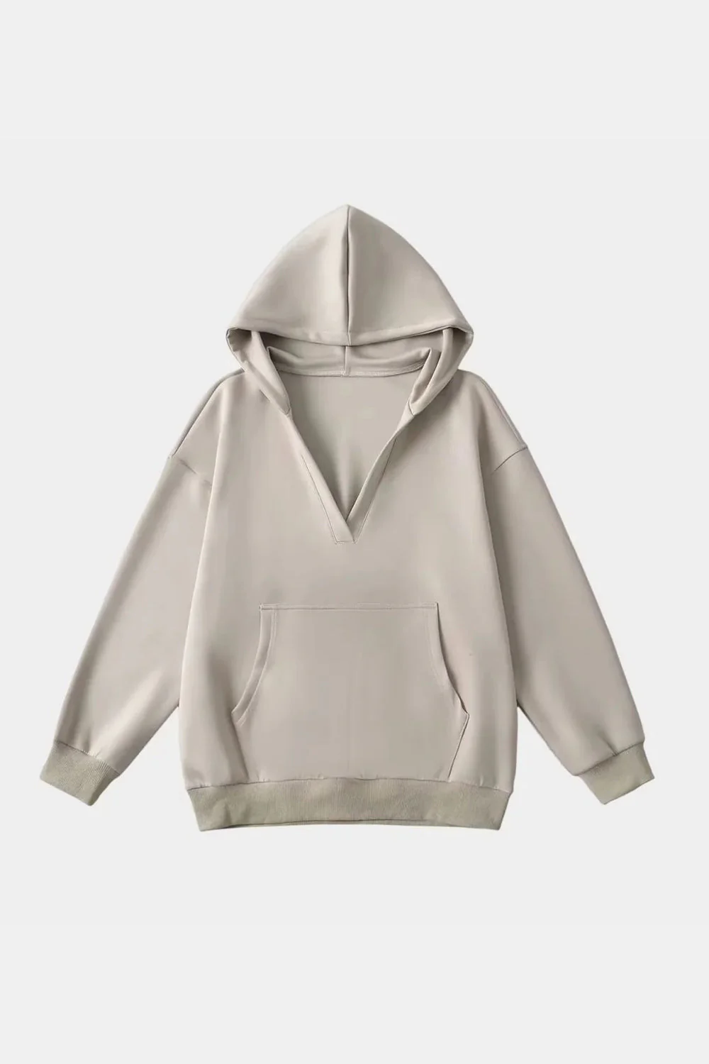 Bernadette | Basic Bae Air Scuba long sleeve hoodie with kangaroo pocket - Image 6