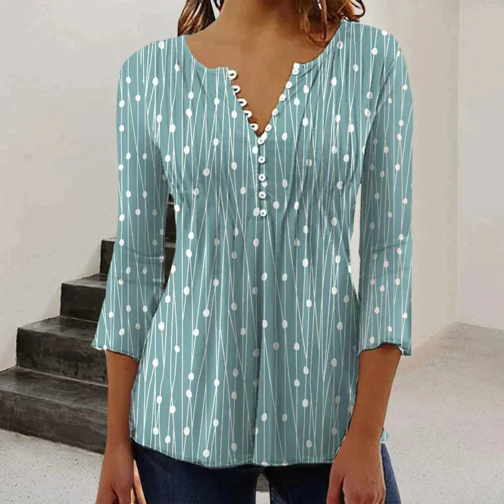 Bernarda® | Elegant Blouse With A V-Neck - Image 2