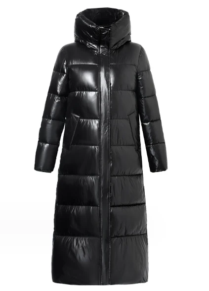 Berta | Long down coat - Image 2