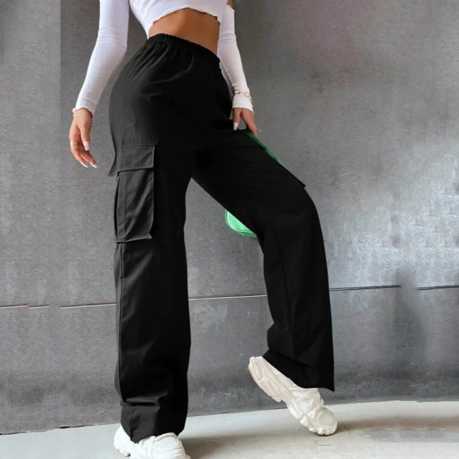 Betsy® | Women'S High Waist Cargo Pants
