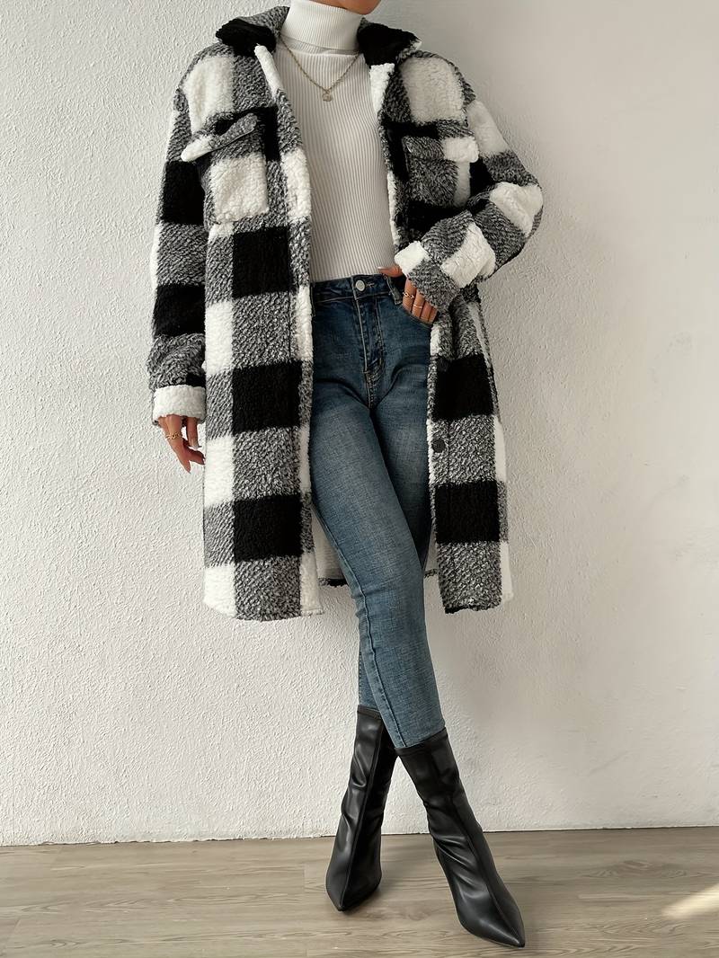 Bianca| Fashionable and minimalist winter coat - Image 10