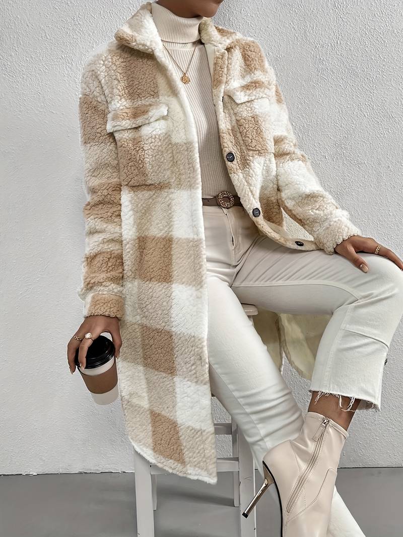 Bianca| Fashionable and minimalist winter coat - Image 6