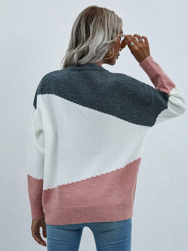 Bianca | Women's sweater with long sleeves and a round neck - Image 10