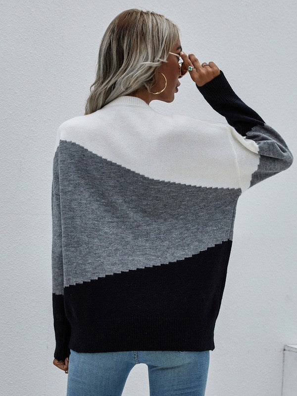 Bianca | Women's sweater with long sleeves and a round neck - Image 14