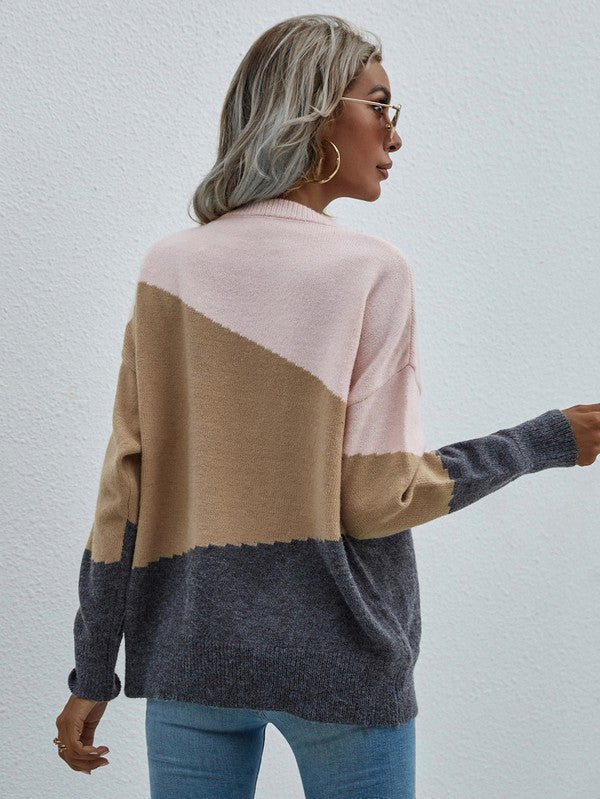 Bianca | Women's sweater with long sleeves and a round neck - Image 7