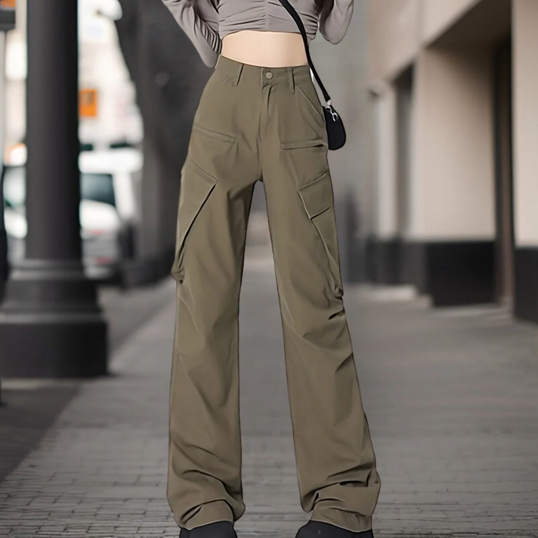 Bina® | Stylish Baggy Cargo Pants With A Baggy Fit - Image 2