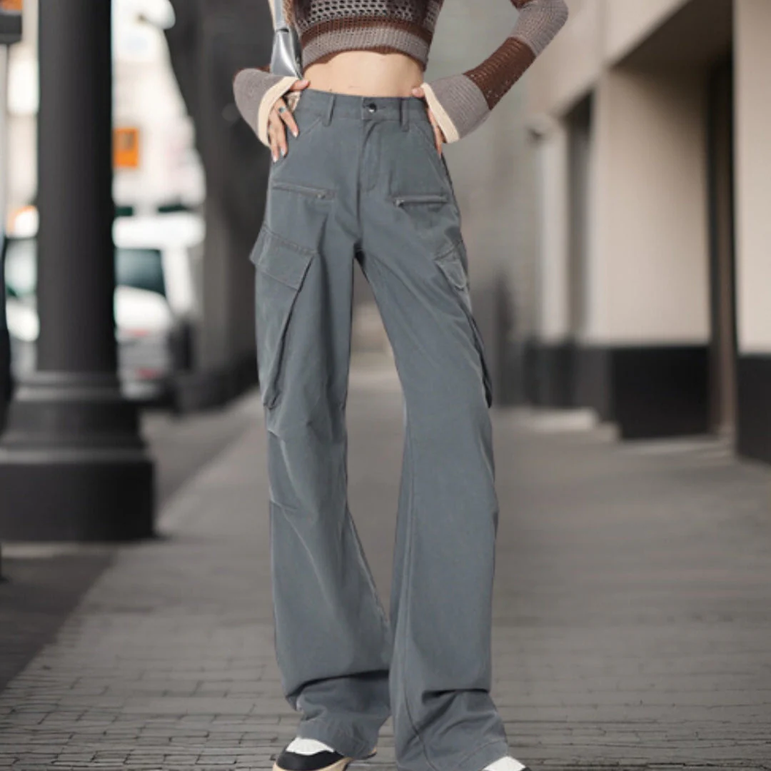 Bina® | Stylish Baggy Cargo Pants With A Baggy Fit - Image 4