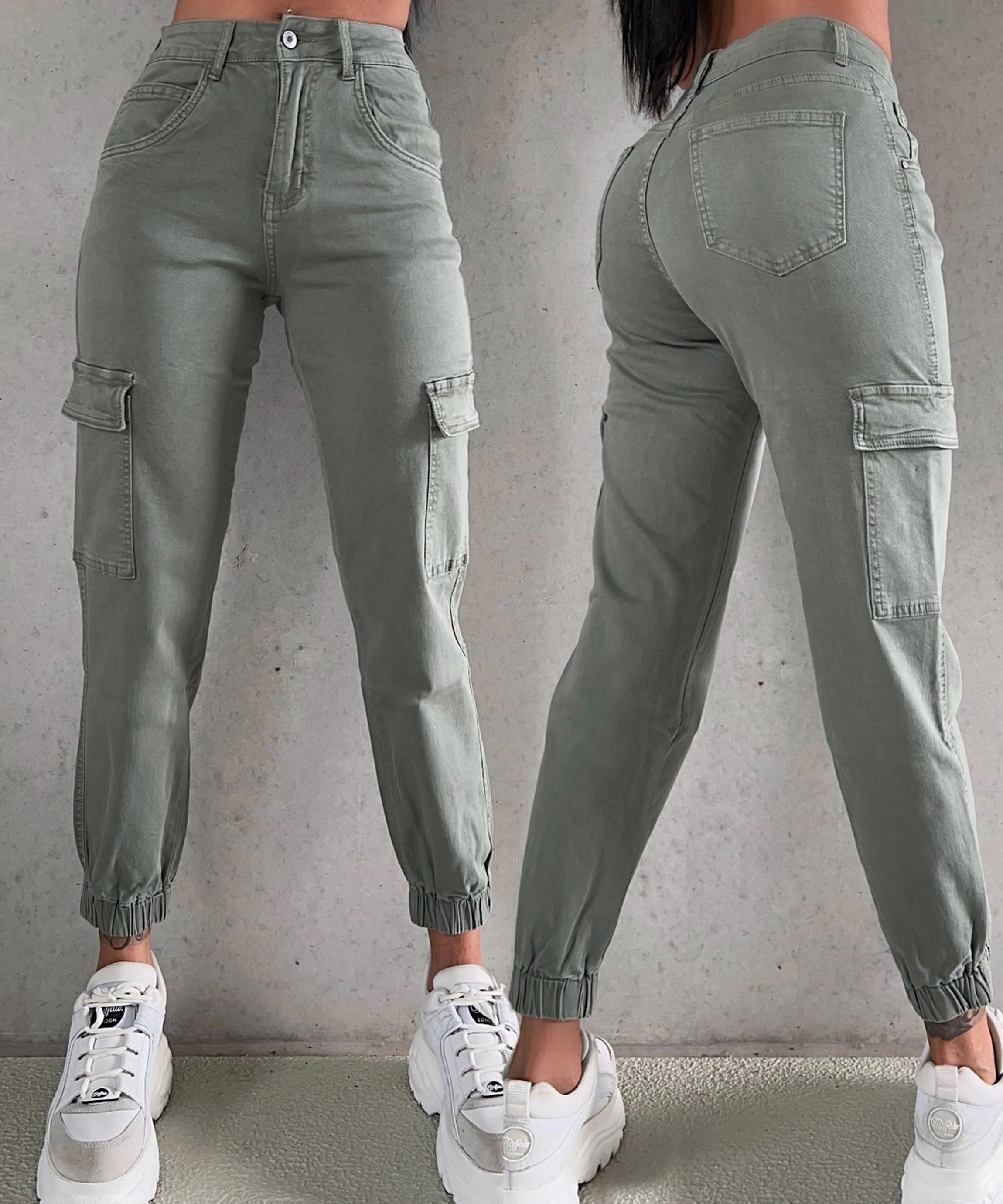 Birgit® | Cargojeans Elena Khaki