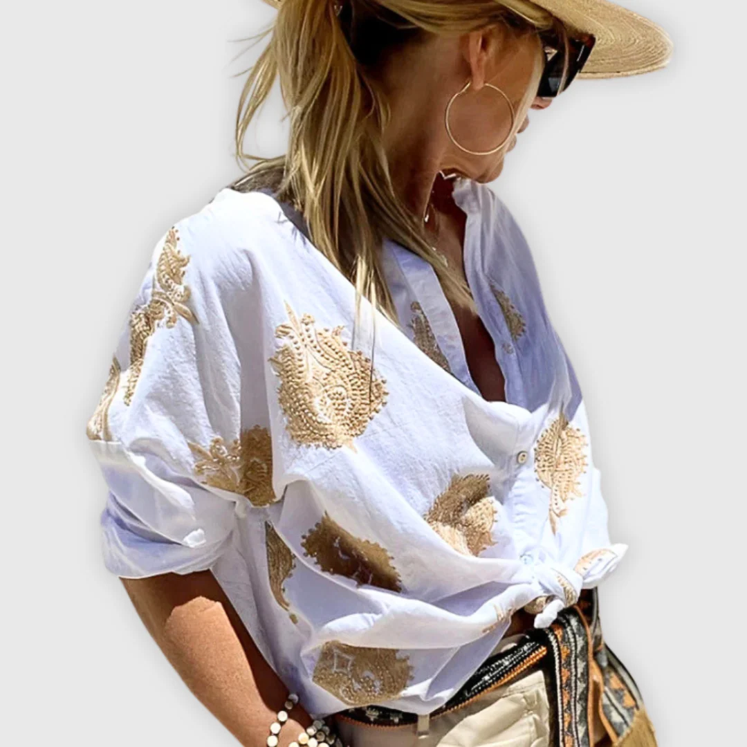 Blanca® | Light Elegant Ladies Blouse Handmade - Image 5
