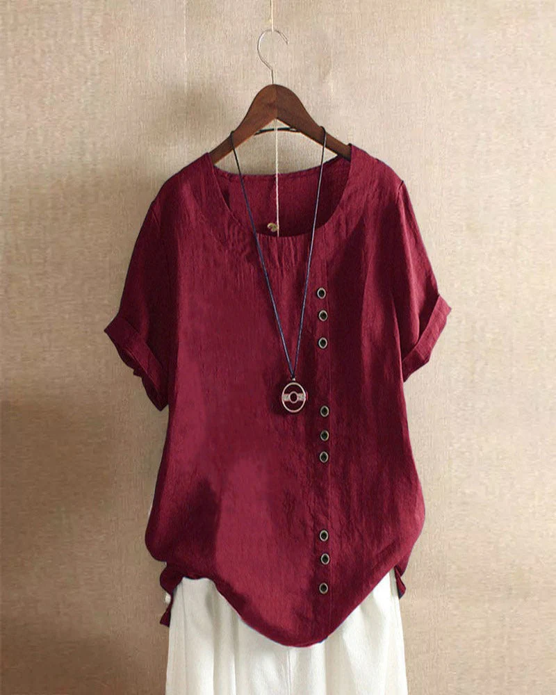 Bonifacia® | Stylish Women'S Blouse With Short Sleeves - Image 8
