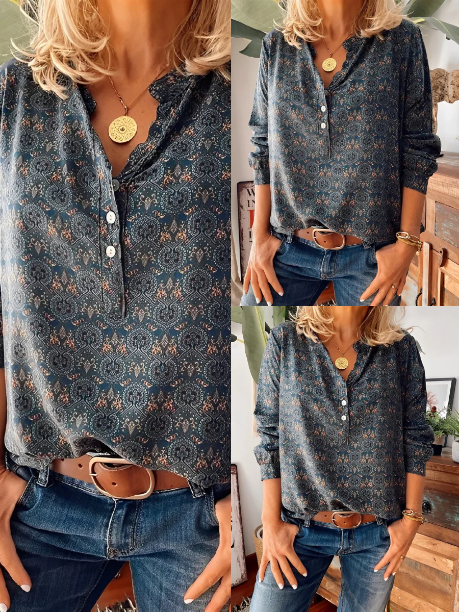 Braylyn® | Patterned Blouse - Image 2
